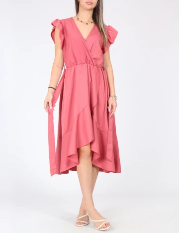 Rochie medie SHEIN, roz