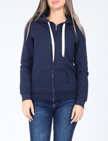 Hanorac Bershka, bleumarin