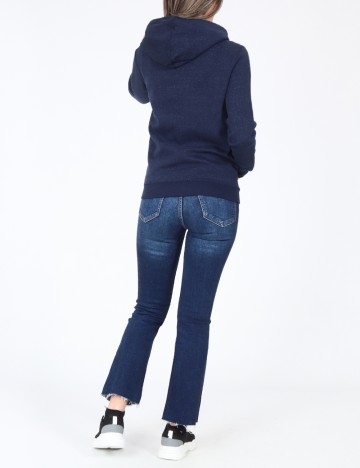 Hanorac Bershka, bleumarin