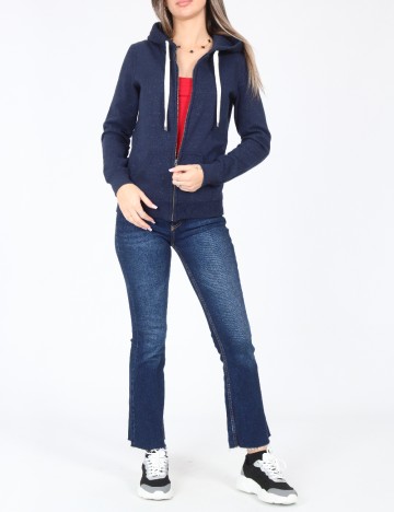 Hanorac Bershka, bleumarin