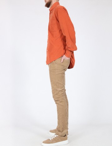 Pantaloni Zara, crem