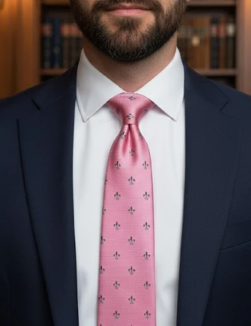 Cravata Zara, roz