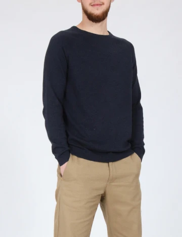 Bluza Pull&Bear, bleumarin