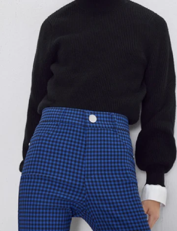 Pantaloni Zara, albastru