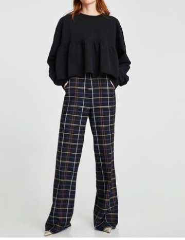 
						Bluza Zara, bleumarin inchis