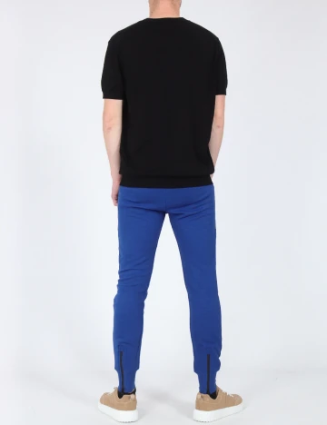 Pantaloni Pull&Bear, albastru Albastru