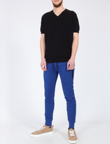 Pantaloni Pull&Bear, albastru