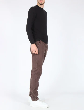 Pantaloni Pull&Bear, maro