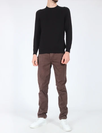 Pantaloni Pull&Bear, maro