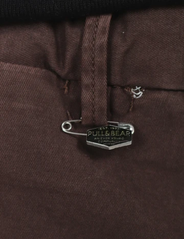 Pantaloni Pull&Bear, maro