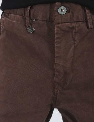 Pantaloni Pull&Bear, maro