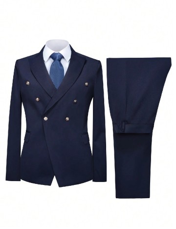 Costum SHEIN, bleumarin