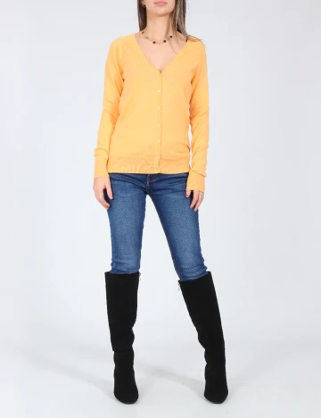 Cardigan Zara, galben