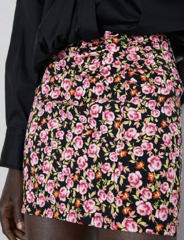 
						Fusta Zara, floral print