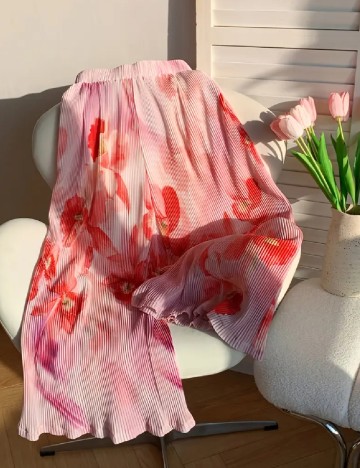 
						Pantaloni SHEIN, floral print