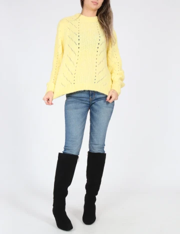 Pulover Bershka, galben