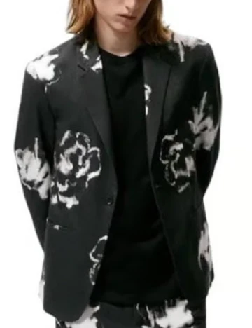 Sacou Zara, gri inchis