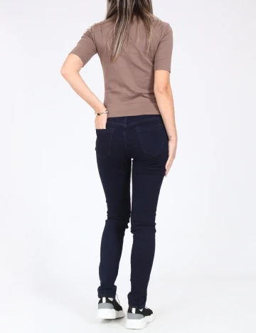 Blugi Zara, bleumarin Albastru