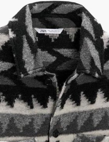 Jacheta Zara, mix culori