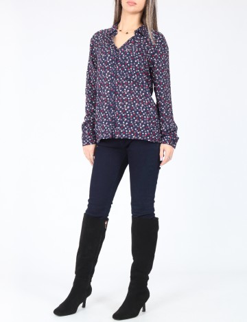 Camasa Pull&Bear, bleumarin