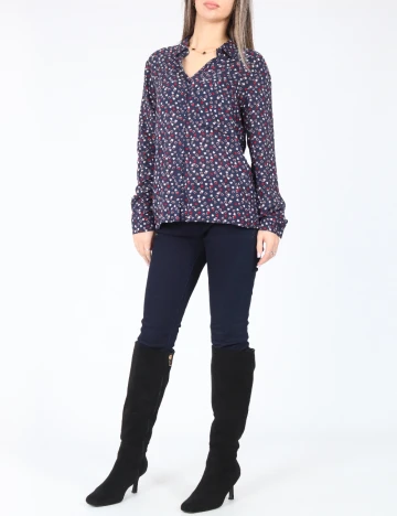 Camasa Pull&Bear, bleumarin