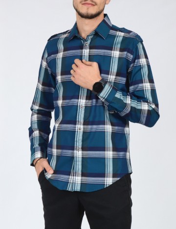 
						Camasa Zara, albastru