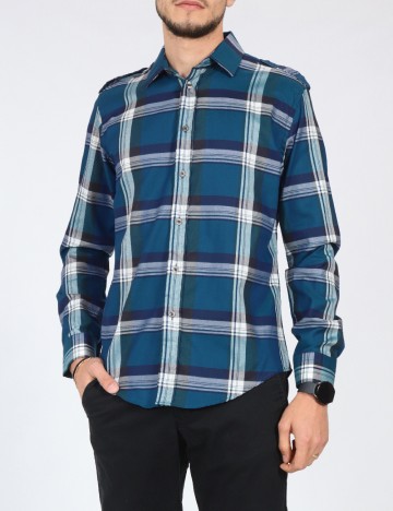 Camasa Zara, albastru