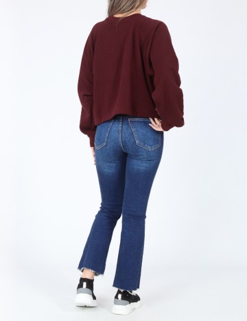 Bluza Pull&Bear, visiniu