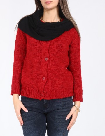 Esarfa circulara Bershka, negru