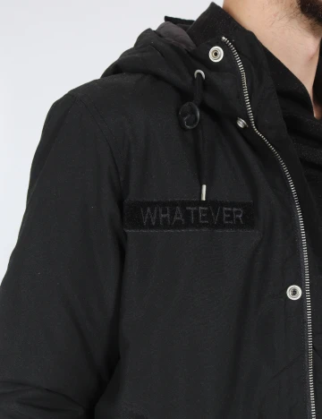 Geaca Pull&Bear, negru