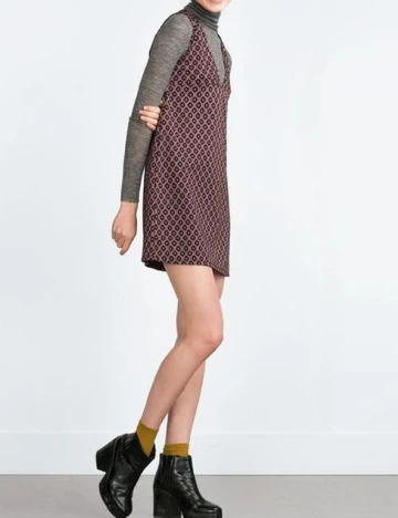 Rochie scurta Zara, mix culori