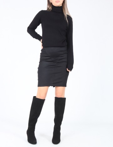 Fusta Bershka, negru