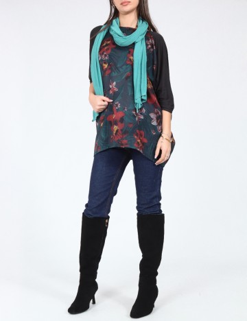 Esarfa Bershka, turcoaz