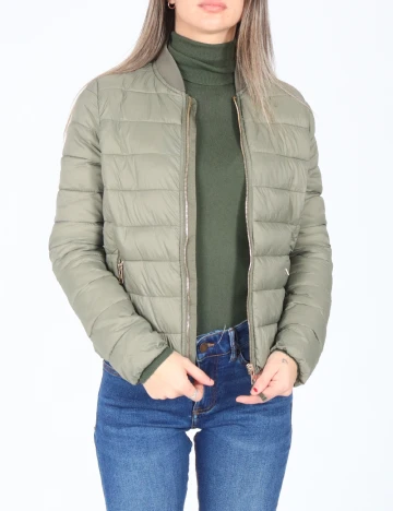 Geaca Bershka, verde