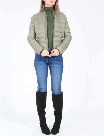 Geaca Bershka, verde