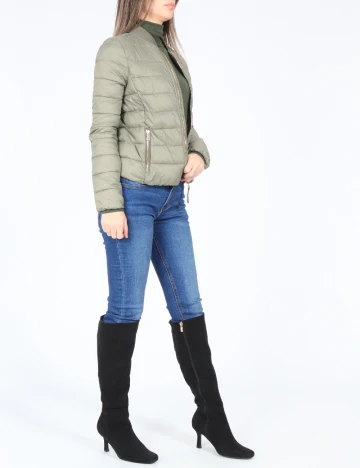 Geaca Bershka, verde