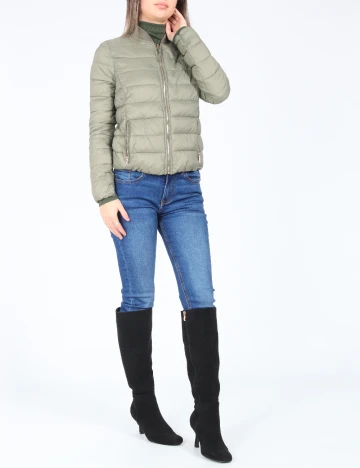 Geaca Bershka, verde