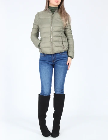 Geaca Bershka, verde