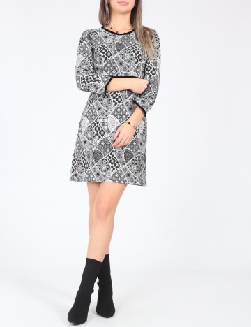 
						Rochie scurta Zara, gri