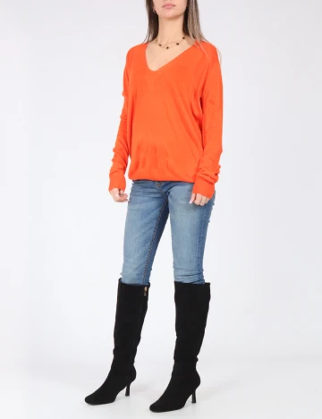 Bluza Zara, portocaliu