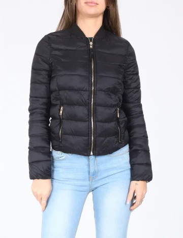 Geaca Bershka, negru