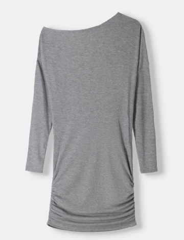 Rochie scurta Bershka, gri