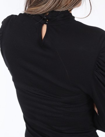 Rochie scurta Zara, negru/gri