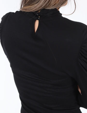 Rochie scurta Zara, negru/gri Negru