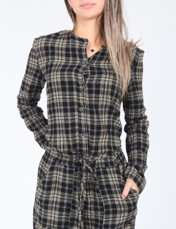 Salopeta Zara, maro/negru