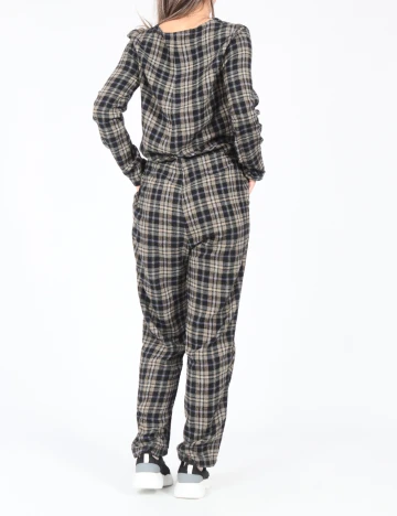 Salopeta Zara, maro/negru