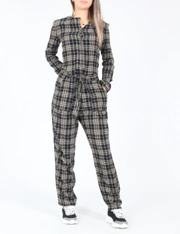 Salopeta Zara, maro/negru