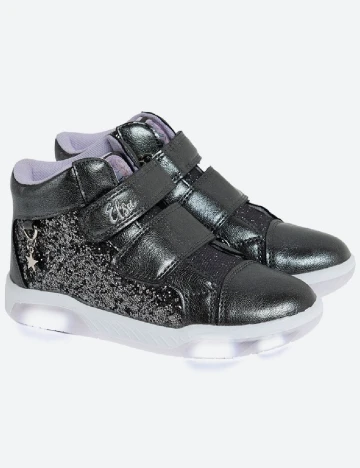 Adidasi cu luminite Disney, argintiu