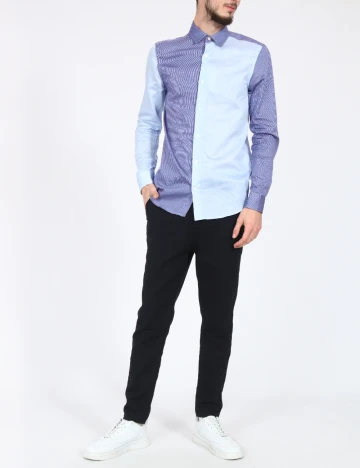 Camasa Zara, albastru Albastru