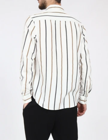 Camasa Zara, alb Alb